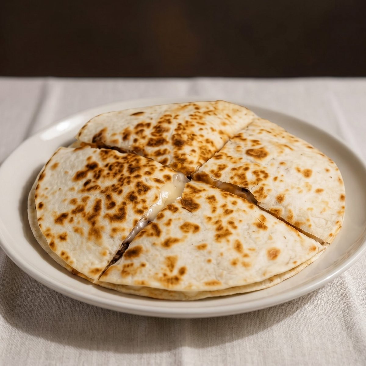 Ground Beef or Pulled Chicken Quesadillas