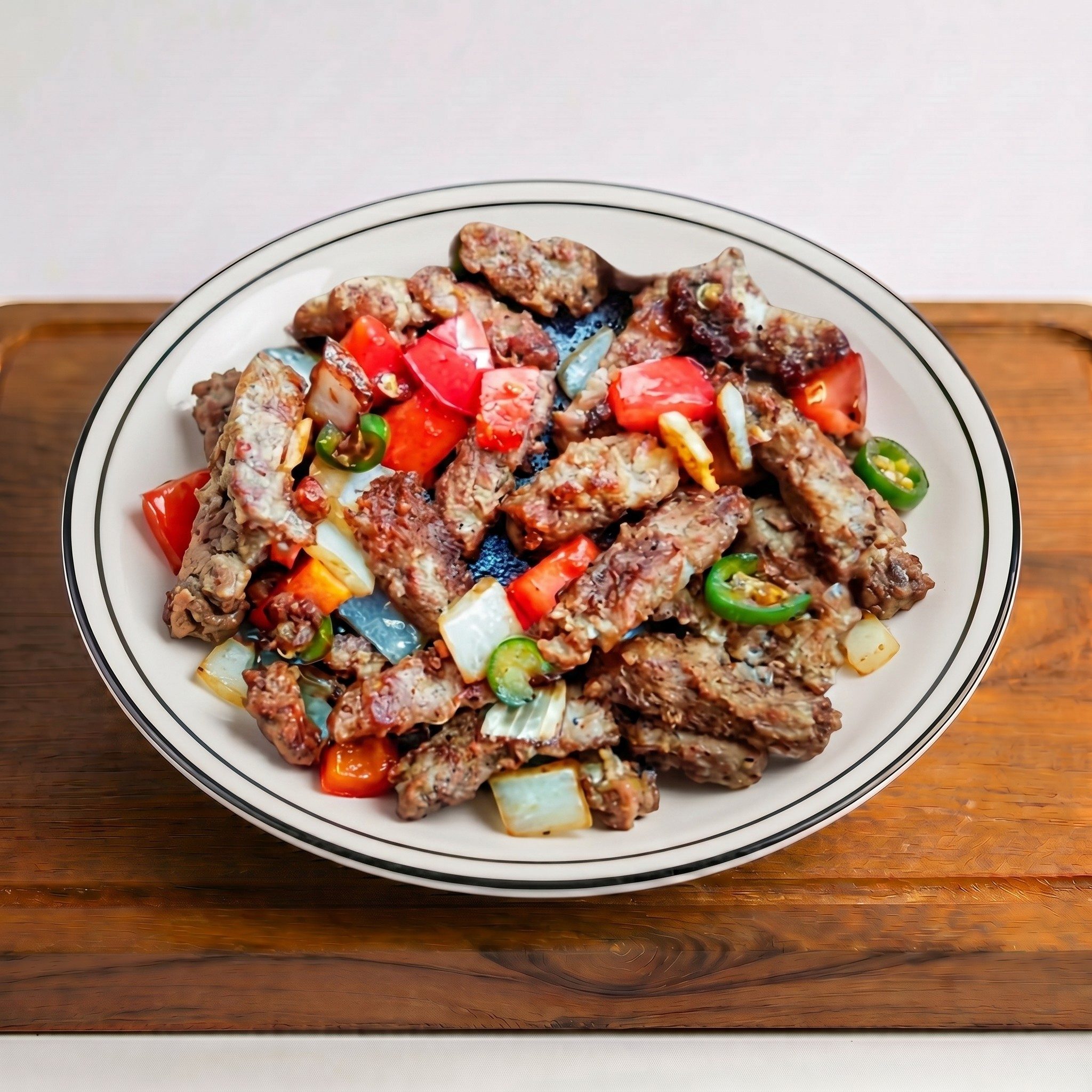 Bistec a la Mexicana.
