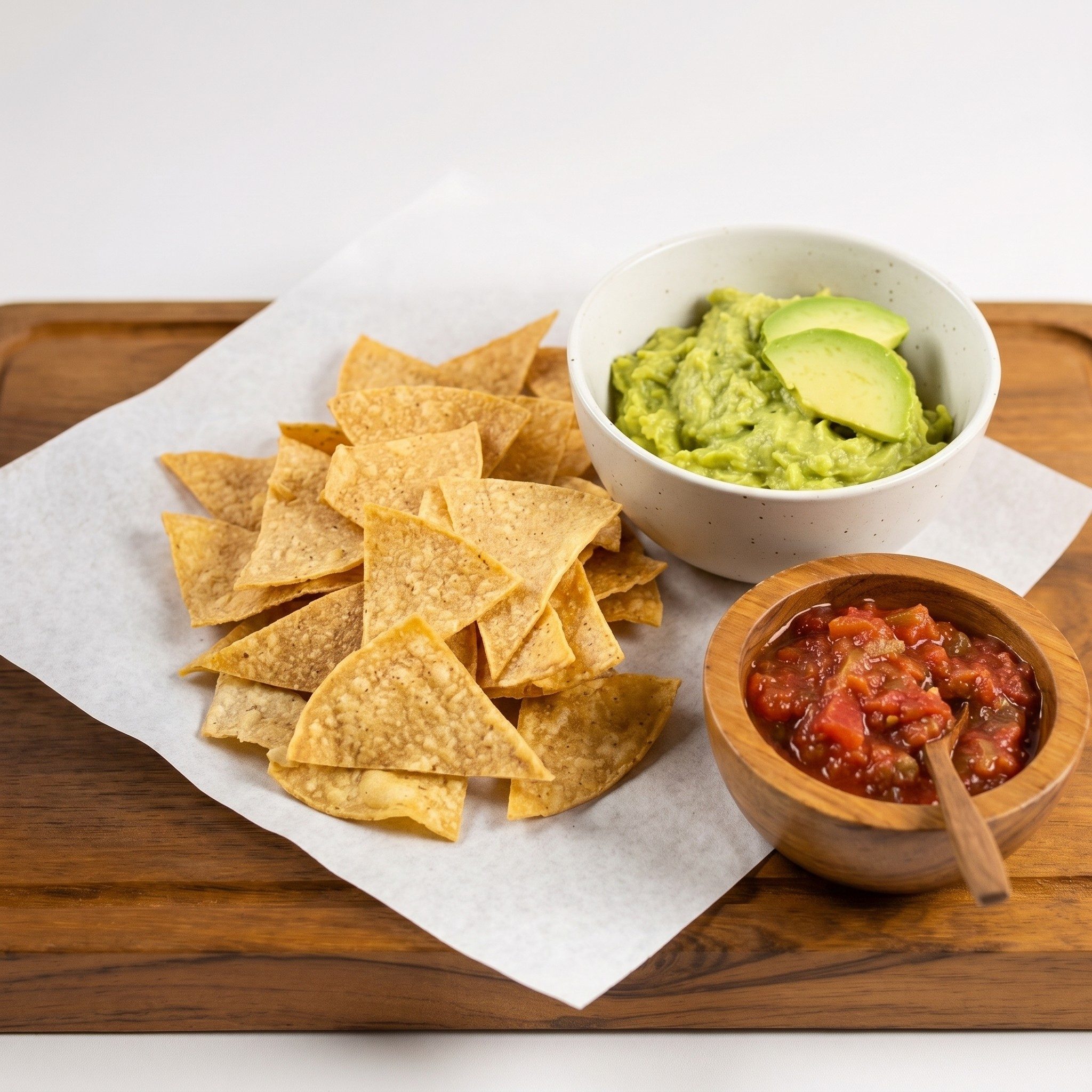 Chips, Salsa & Guacamole.