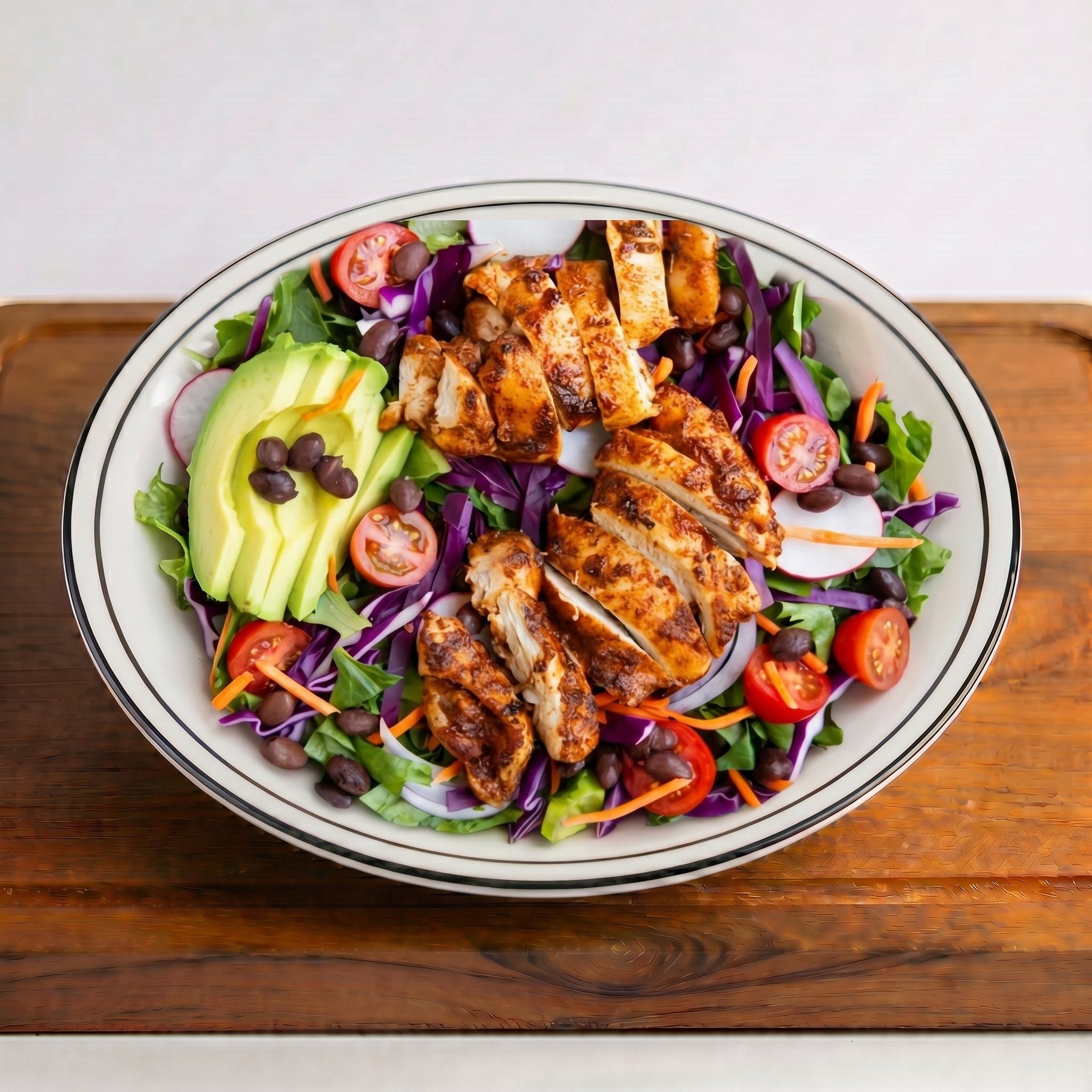 Grilled Taco Salad.